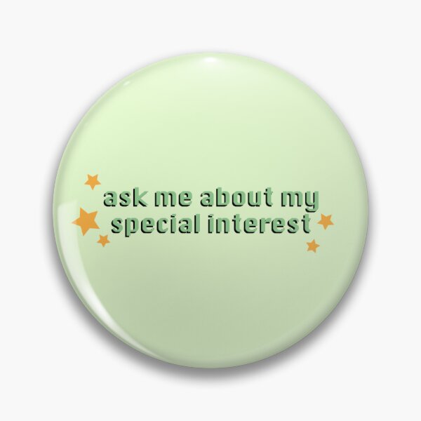 Item preview, ask me about my special interest sticker designed and sold by romanticalrj.