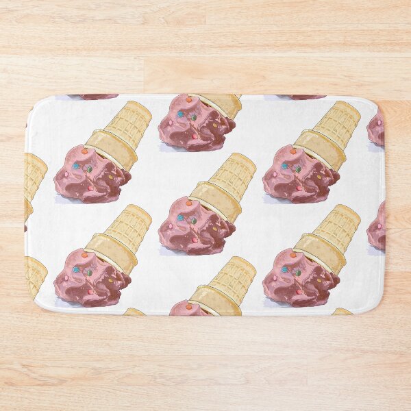 Item preview, Melted ice-cream (strawberry & candy disc) designed and sold by m-yoga-store.