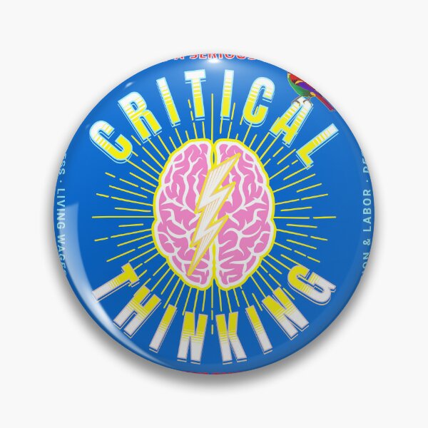 Item preview, PMD00161 Progressive Movement Designs critical thinking brain on blue w rainbow colored bird for progressives or LGBTQ designed and sold by ProgressiveLeft.