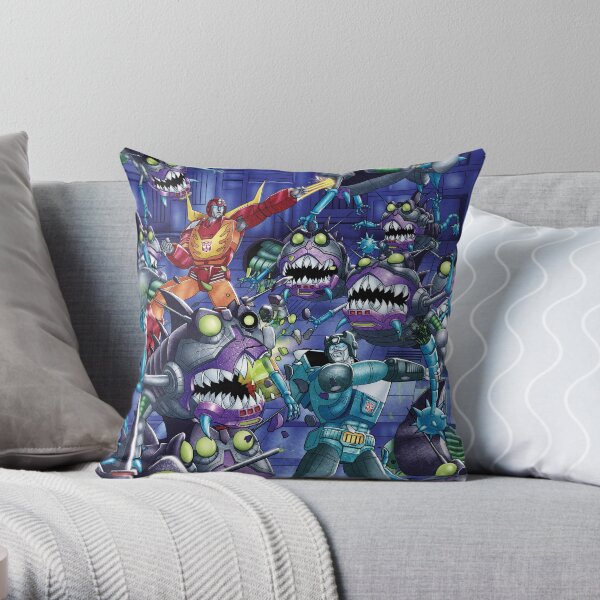 Demolition Derby! Throw Pillow