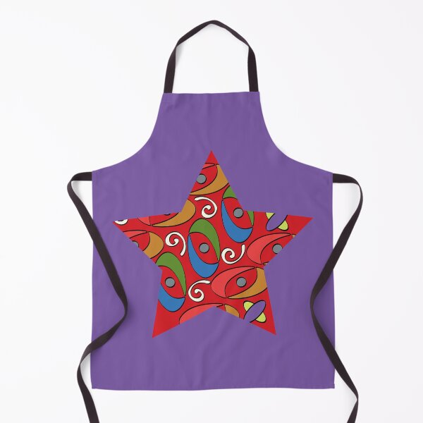 Item preview, Balance Pattern_Star_Red_Purple designed and sold by Mimi Huang.