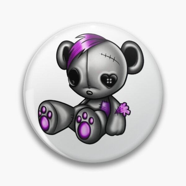 Item preview, VooDoo Teddy Bear designed and sold by FortuneCookieTs.