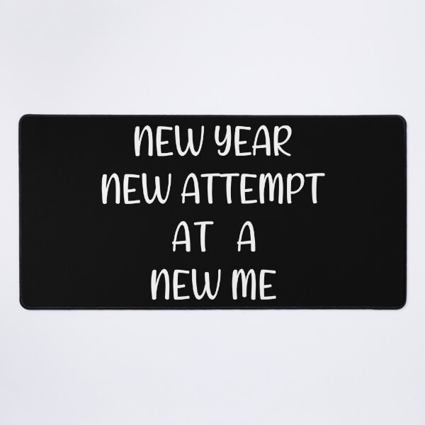 Item preview, Funny New Year New Me Satire designed and sold by 622Strands.