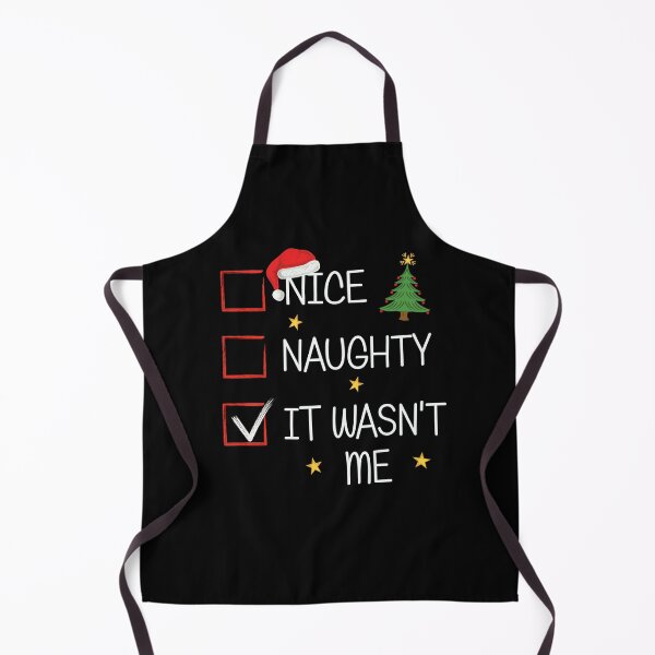 Item preview, Nice Naughty It Wasn't Me Christmas List Xmas Santa Claus T-Shirt designed and sold by colortrends.
