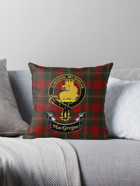 Item preview, Scottish MacGregor Clan Tartan and Crest Products designed and sold by JC-Gift-Nook.