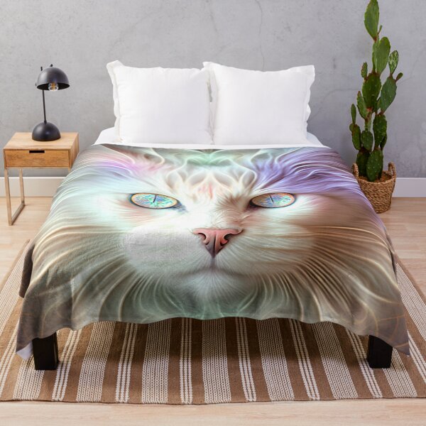 Item preview, A Fractal Portrait of an Australian Mist Cat designed and sold by Daniel Leighton.