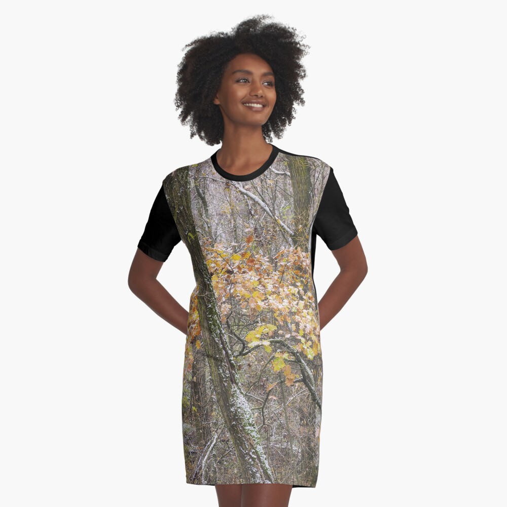 Item preview, Graphic T-Shirt Dress designed and sold by wildfaun.