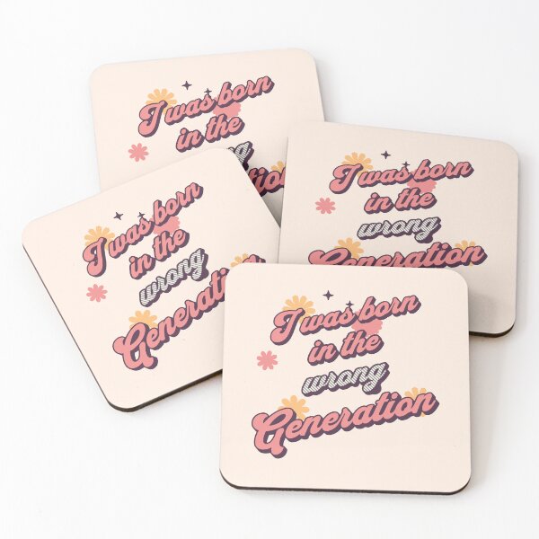Item preview, I Was Born In The Wrong Generation Retro Vintage Women designed and sold by JG0024.