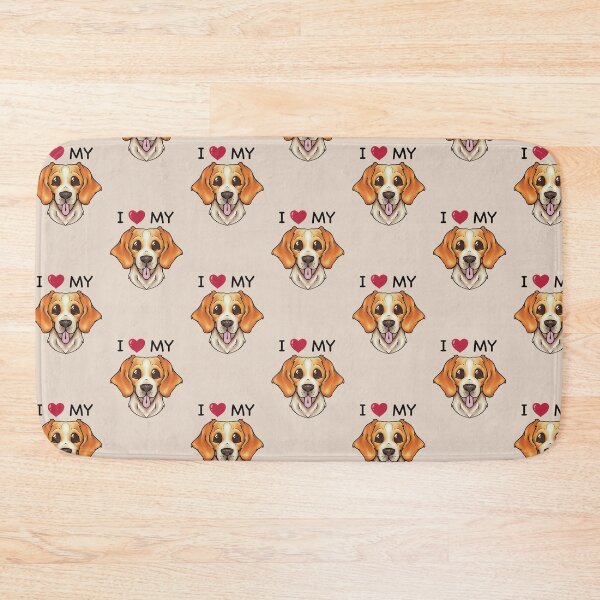 Item preview, I Love My Beagle designed and sold by BMAB2003.