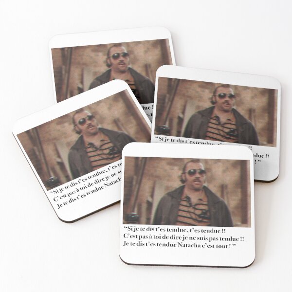 Item preview, You're tense Natacha dikkenek designed and sold by TheFrenchyClub.