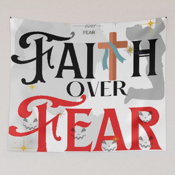 Aperçu de l'œuvre Faith always wins over fear! créée et vendue par Chris Purdy.