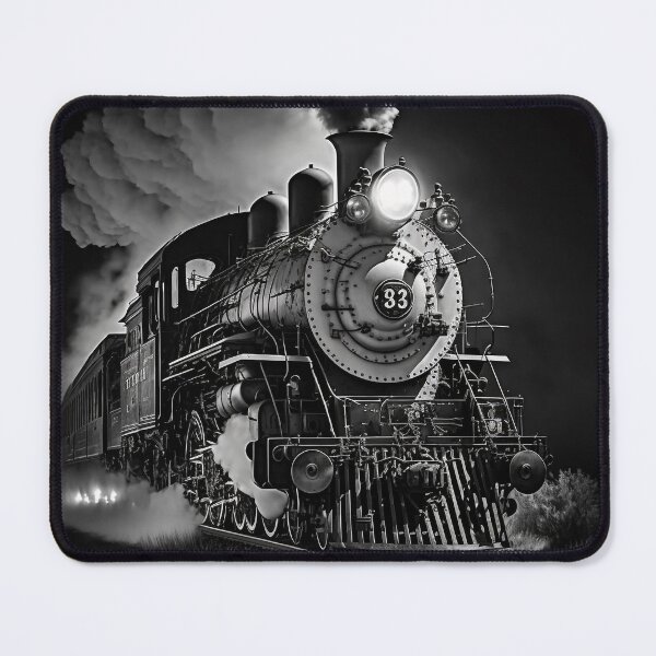 Item preview, Life in Black and White Train designed and sold by AICreateWorlds.