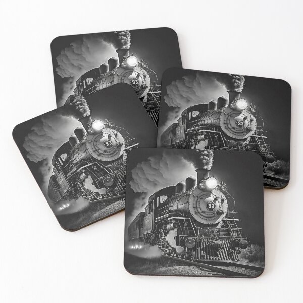 Item preview, Life in Black and White Train designed and sold by AICreateWorlds.