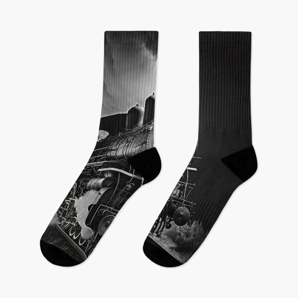 Item preview, Life in Black and White Train designed and sold by AICreateWorlds.