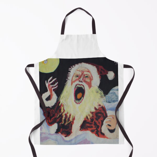Item preview, Edvard Munch Scream Santa Claus designed and sold by CryptoEnths.