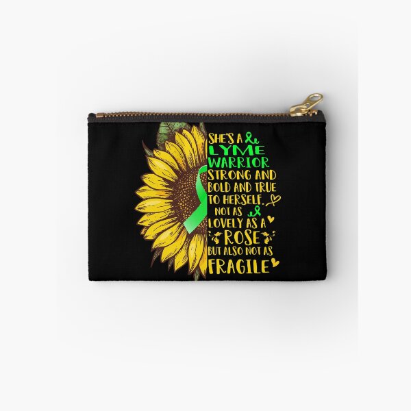Item preview, She is a Lyme Warrior Strong and Bold and True to Herself not as Lovely as a ROSE but also not as FRAGILE designed and sold by EdithShop59.