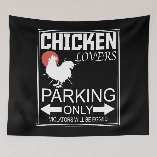 Item preview, Humor chicken Parking Chicken Quotes For Chicken Farmer Hen Lovers designed and sold by MediTees.