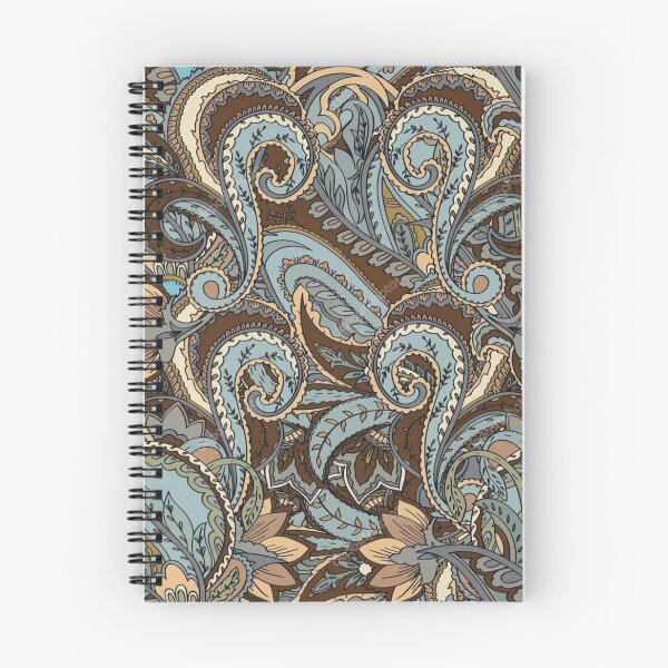 Item preview, Blue, Brown, and Beige Paisley Design designed and sold by GypsyGarou.
