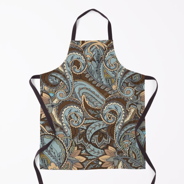 Item preview, Blue, Brown, and Beige Paisley Design designed and sold by GypsyGarou.