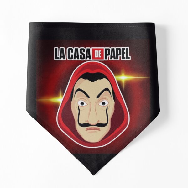 Copie de Money Heist Bandana pour animaux