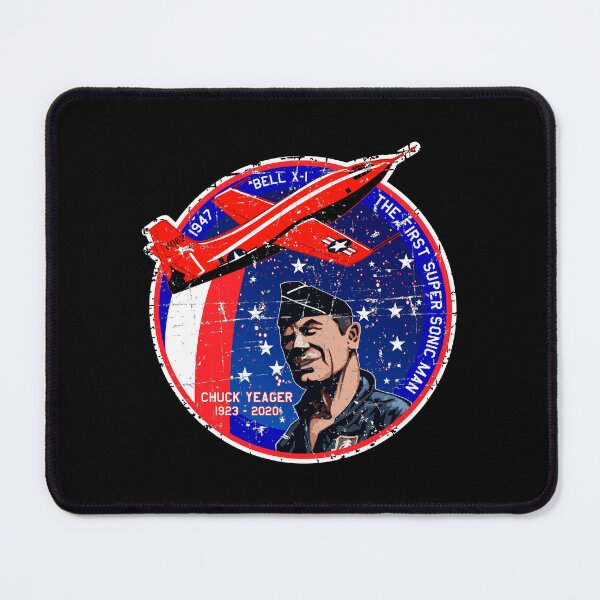 Item preview, USAF - Chuck Yeager - Bell X-1 The First Super Sonic Man - Grunge Style designed and sold by pzd501.