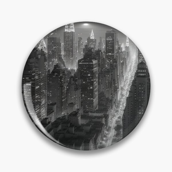 Item preview, Life in Black and White New York City designed and sold by AICreateWorlds.
