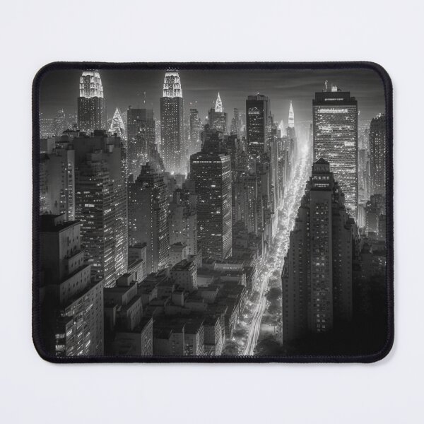 Item preview, Life in Black and White New York City designed and sold by AICreateWorlds.