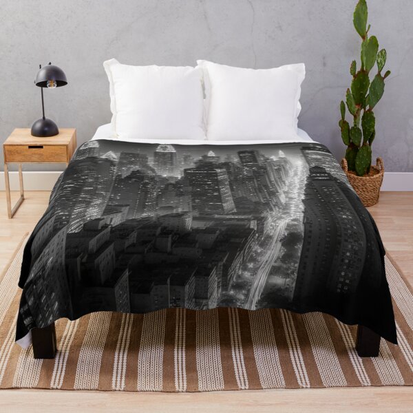 Item preview, Life in Black and White New York City designed and sold by AICreateWorlds.