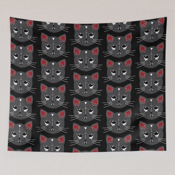 Item preview, Spooky Cat designed and sold by Celestial Aura Creations.