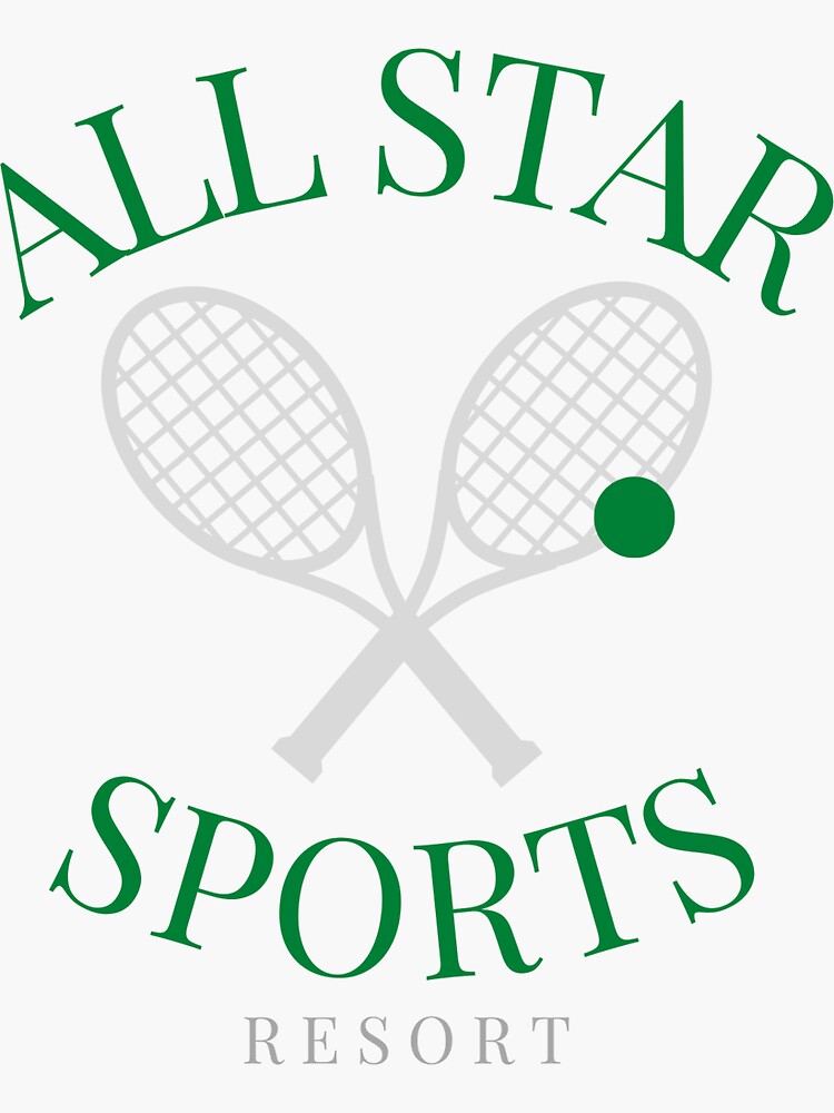 "disney all star sports resort" Sticker for Sale by emilymxrgan Redbubble