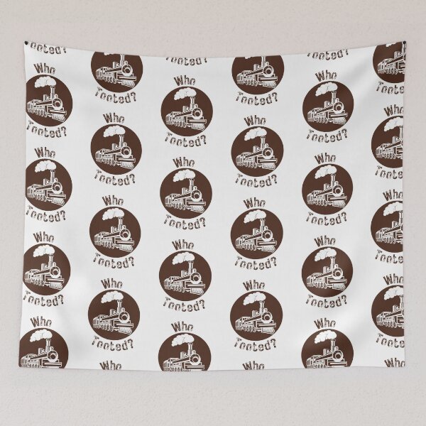 Item preview, Who Tooted? Retro Train, Train, Vintage Train 5,  designed and sold by CreativeBuys.