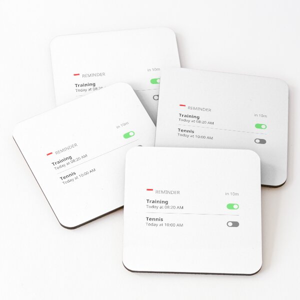 Item preview, Training and Tennis Reminder designed and sold by TieBreak-Tennis.