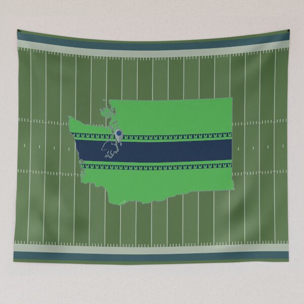 Item preview, Seattle Football  (Alternate)  designed and sold by doctorheadly.