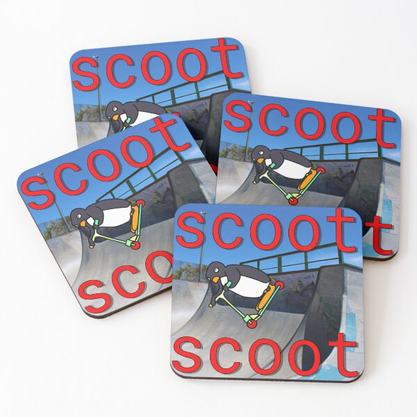 Item preview, scoot scoot at the skate park(pingu) designed and sold by CJsRandoms.