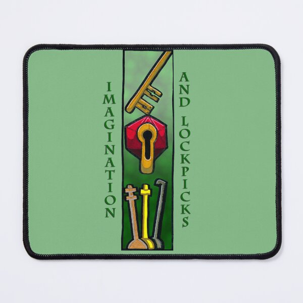 Item preview, Imagination and Lockpicks designed and sold by dragonwriterart.