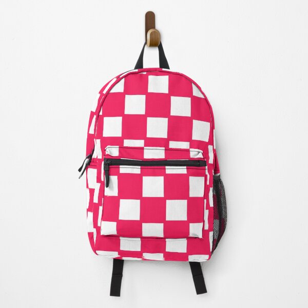 Item preview, White-red trendy plaid pattern designed and sold by fuzzyfox.