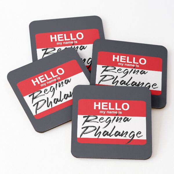 Item preview, Hello my name is...Regina Phalange designed and sold by industriavisual.