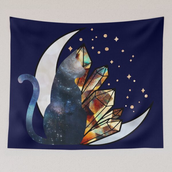 Item preview, Celestial Cat - Feminine Designs designed and sold by MistyMorningsOR.