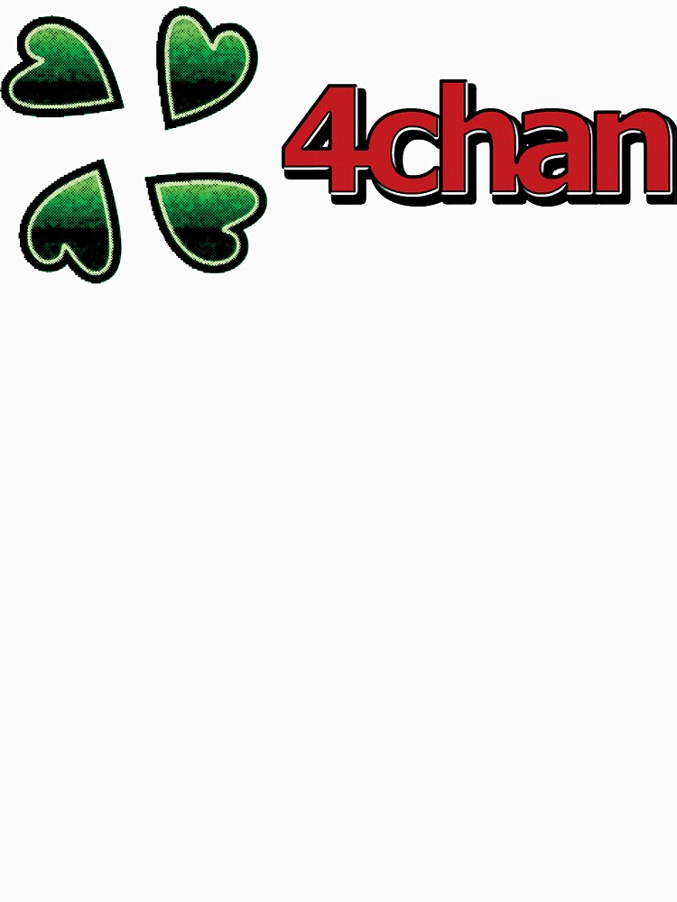 "4chan Logo" T-shirt for Sale by I-Cant-We-Can | Redbubble | 4chan t ...