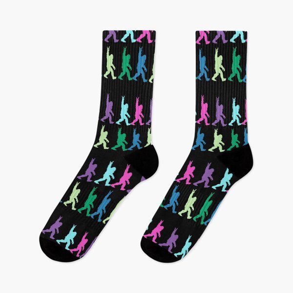 Item preview, rock on bigfoot pop art retro designed and sold by Click-Like.