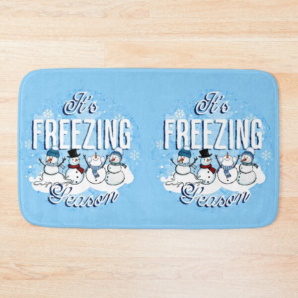 Item preview, It's Freezing Season - Snowman Season designed and sold by SimplyMe-Plus.