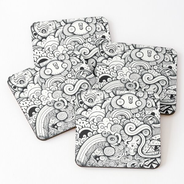 Item preview, Doodles Pattern designed and sold by Ajolan.
