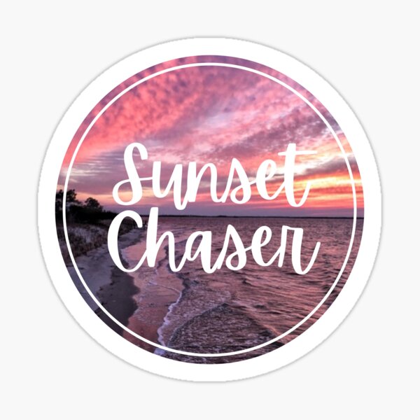 Item preview, Sunset Chaser Beach Front Photo designed and sold by ModelOrganism.