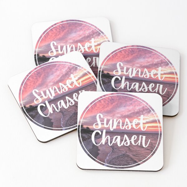 Item preview, Sunset Chaser Beach Front Photo designed and sold by ModelOrganism.
