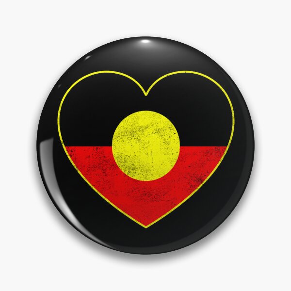 Item preview, Indigenous Heart [Worn Look] designed and sold by politicalamity.