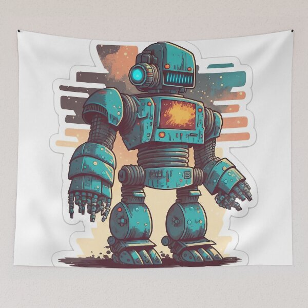 Item preview, Robot Sticker 3 designed and sold by Laguardia3D.