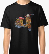 Vespa scooter Jackson Pollock Classic T-Shirt