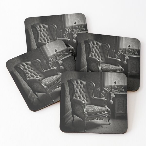 Item preview, Life in Black and White Chair designed and sold by AICreateWorlds.