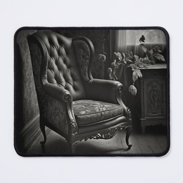Item preview, Life in Black and White Chair designed and sold by AICreateWorlds.