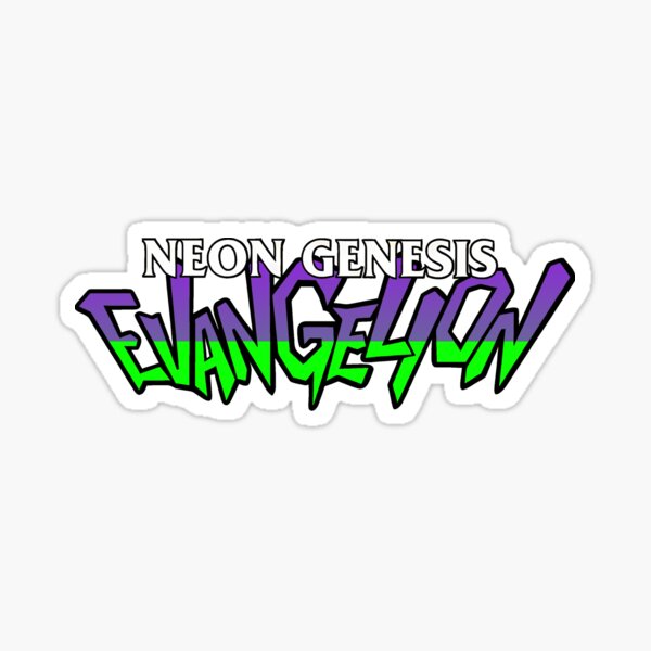 Eva 01 Neon Genesis Evangelion Sticker For Sale By Pyramid Designs Redbubble 4563